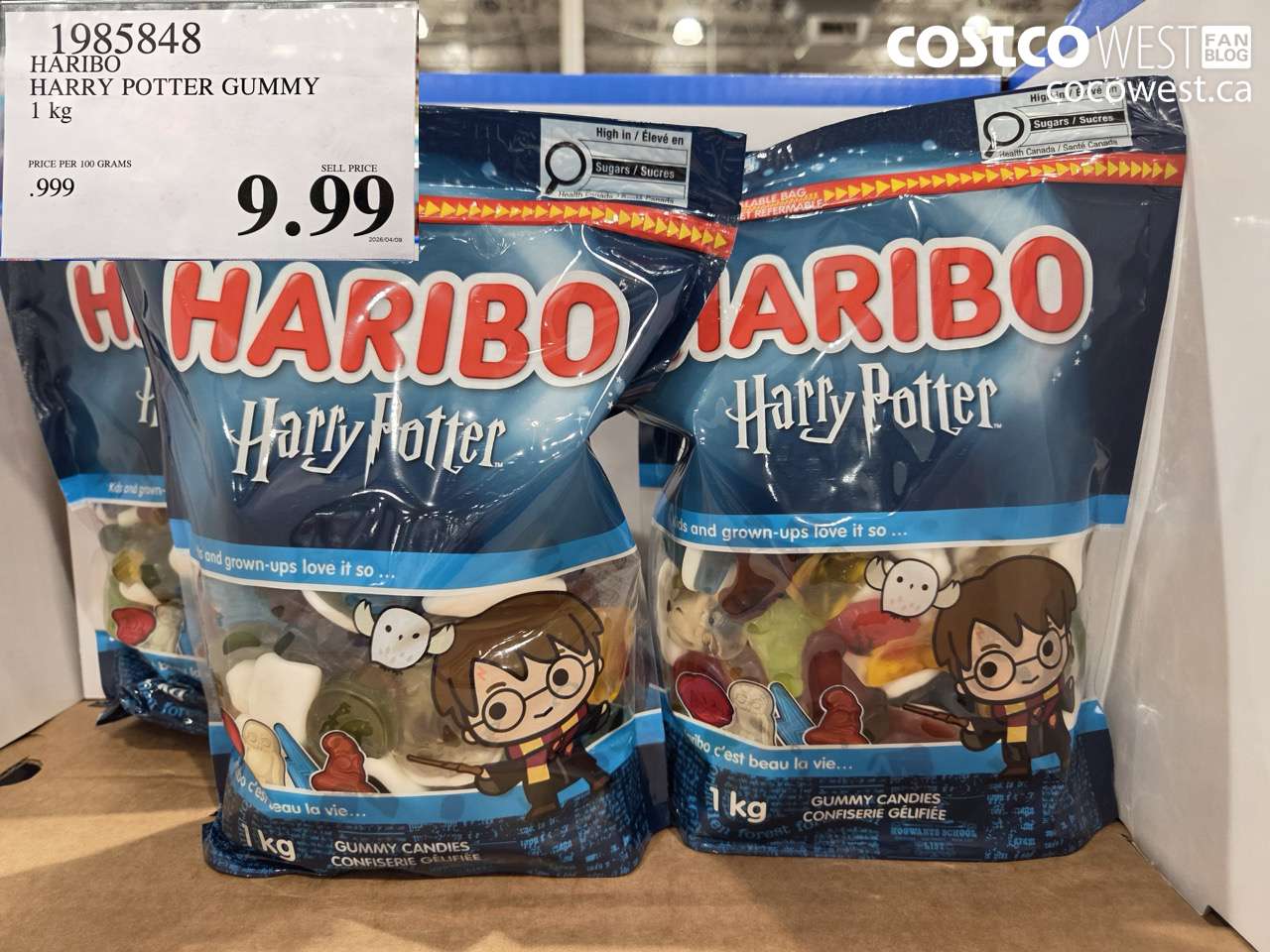 HARIBO HARRY POTTER GUMMY 1 KG