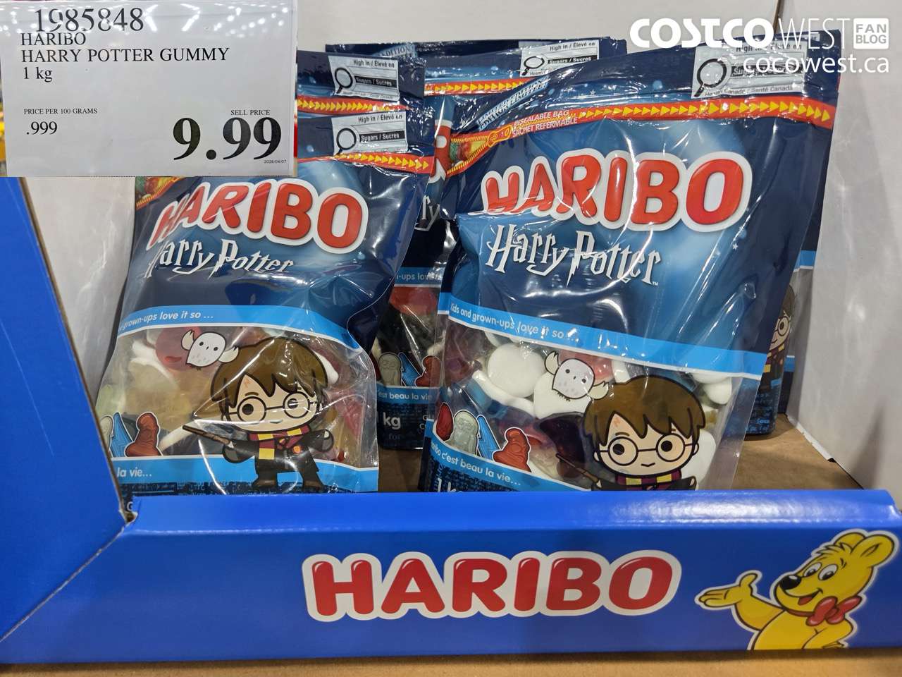 haribo harry potter gummy 1 kg