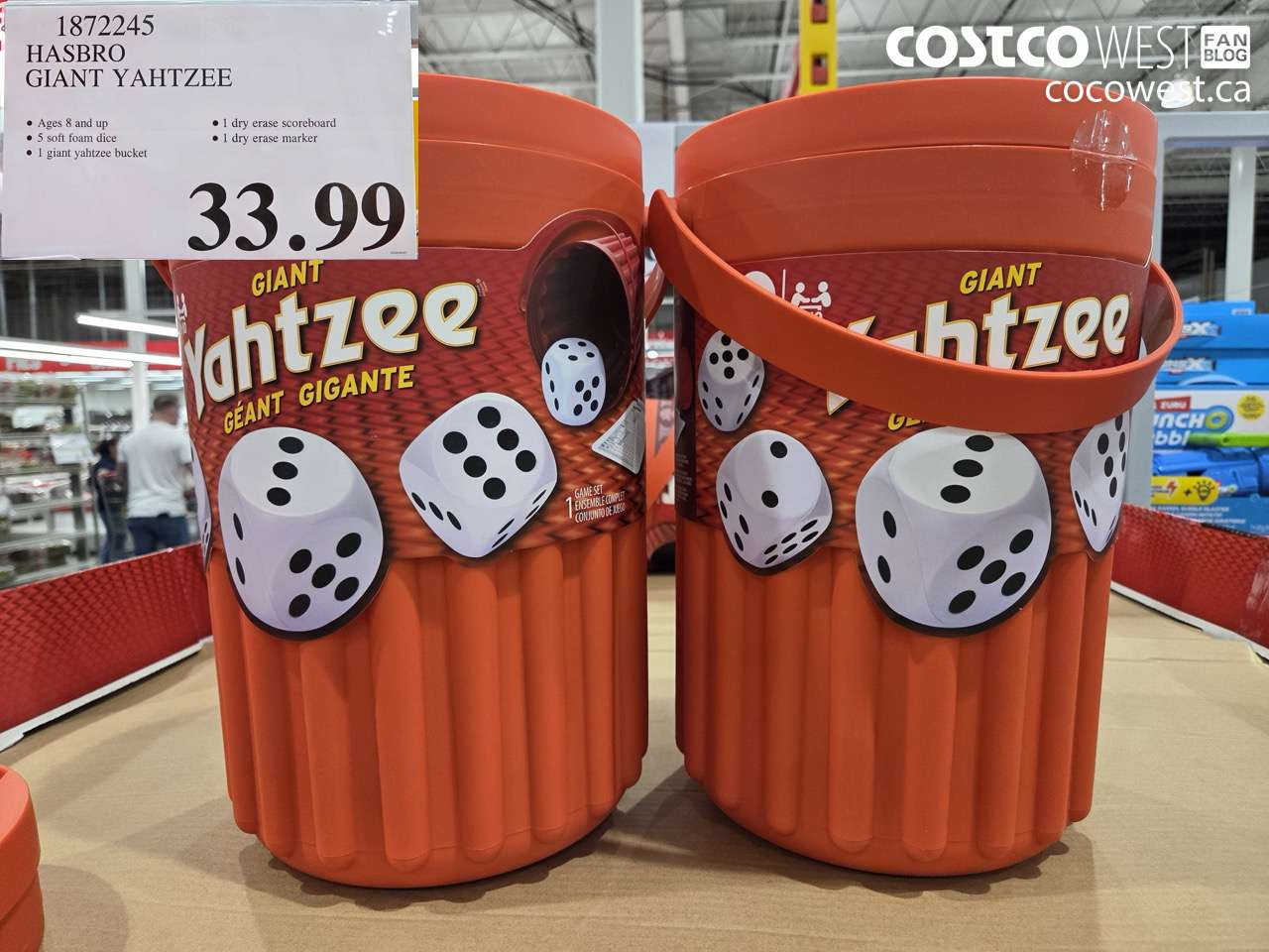 HASBRO GIANT YAHTZEE