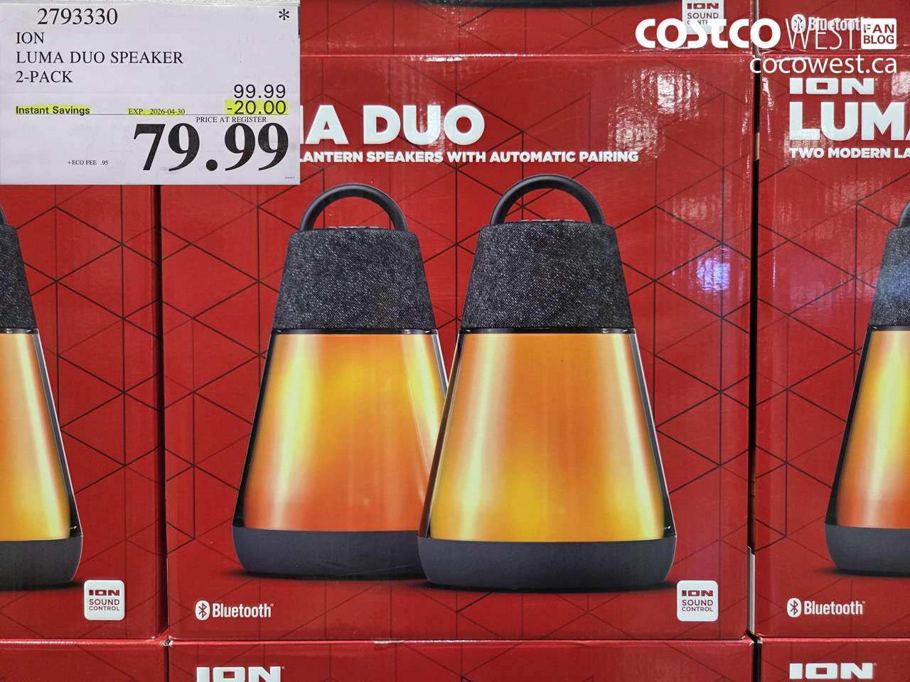 ion luma duo speaker 2pack