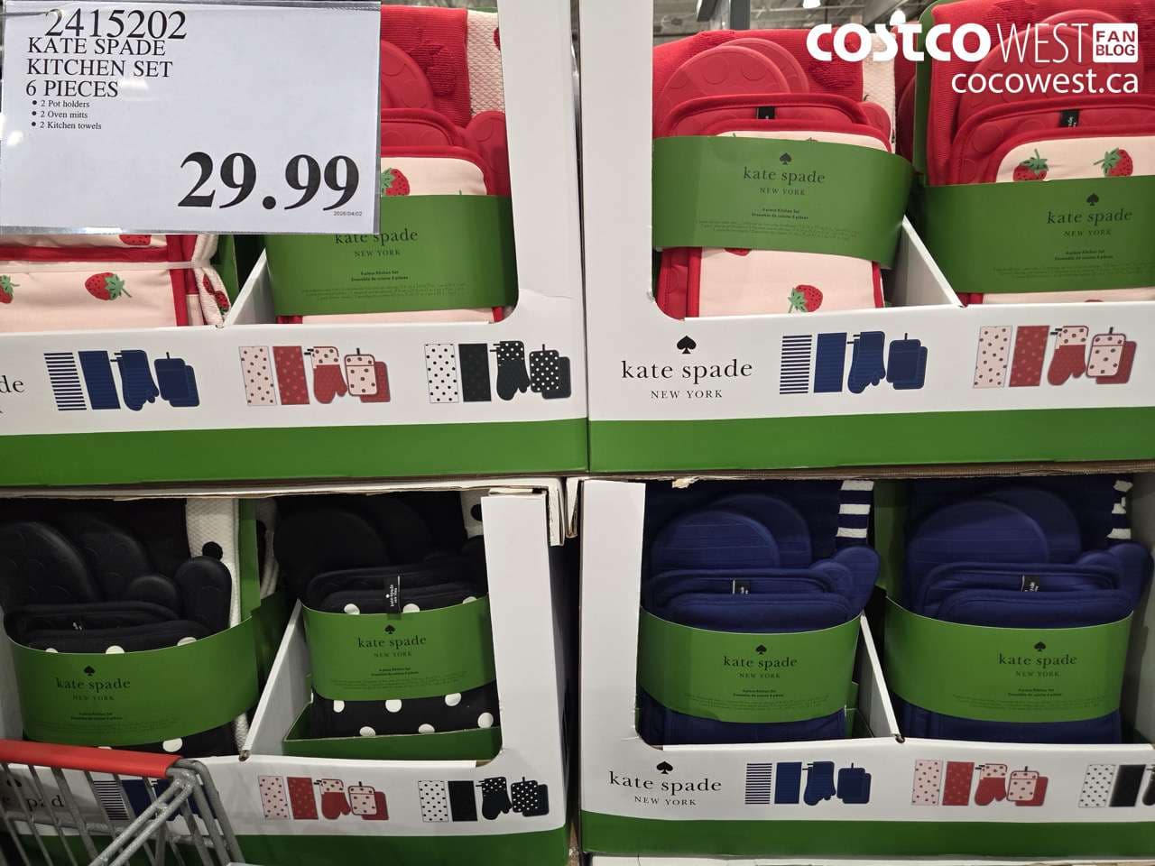 kate spade kitchen set 6 pieces