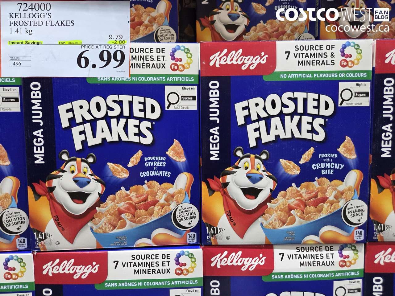 KELLOGG’S FROSTED FLAKES 1.41 KG