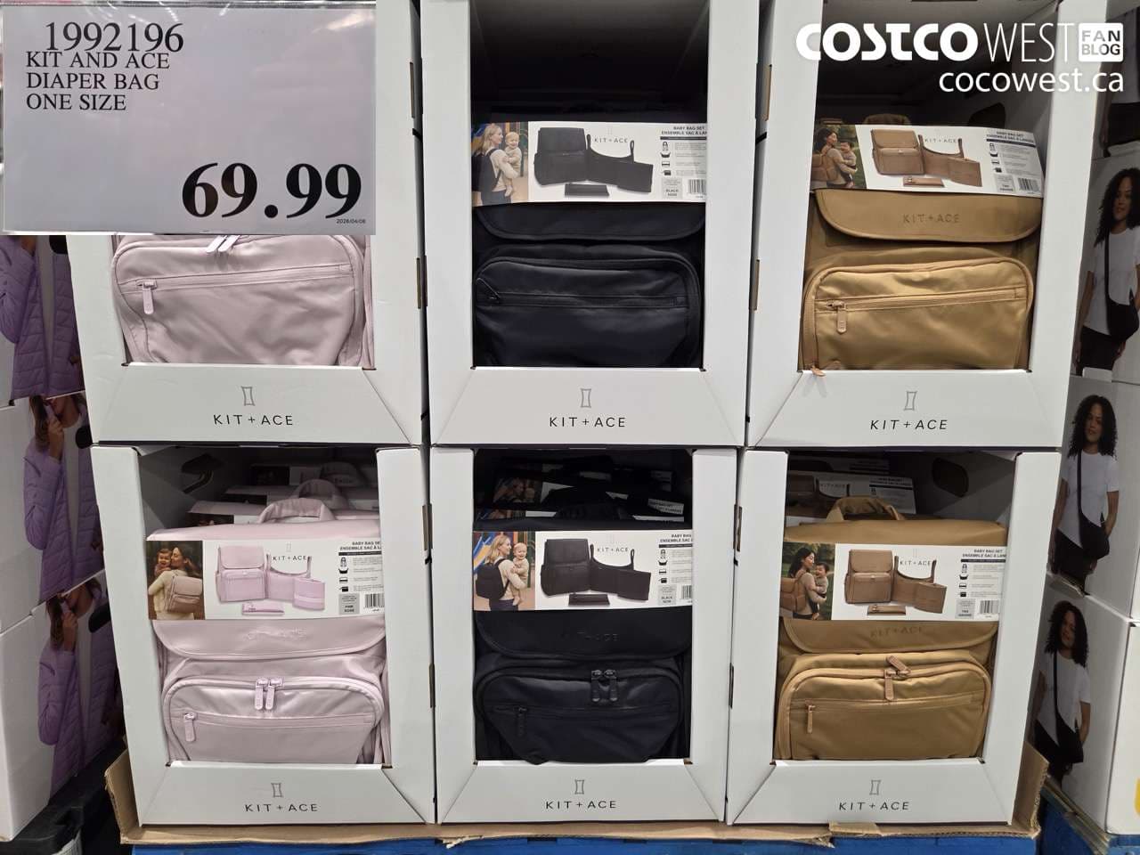 KIT AND ACE DIAPER BAG ONE SIZE