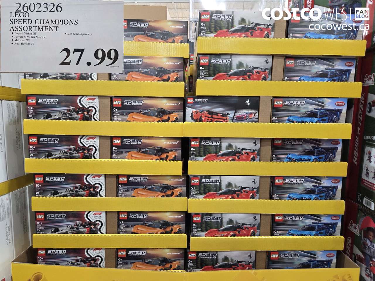 LEGO SPEED CHAMPIONS ASSORTMENT