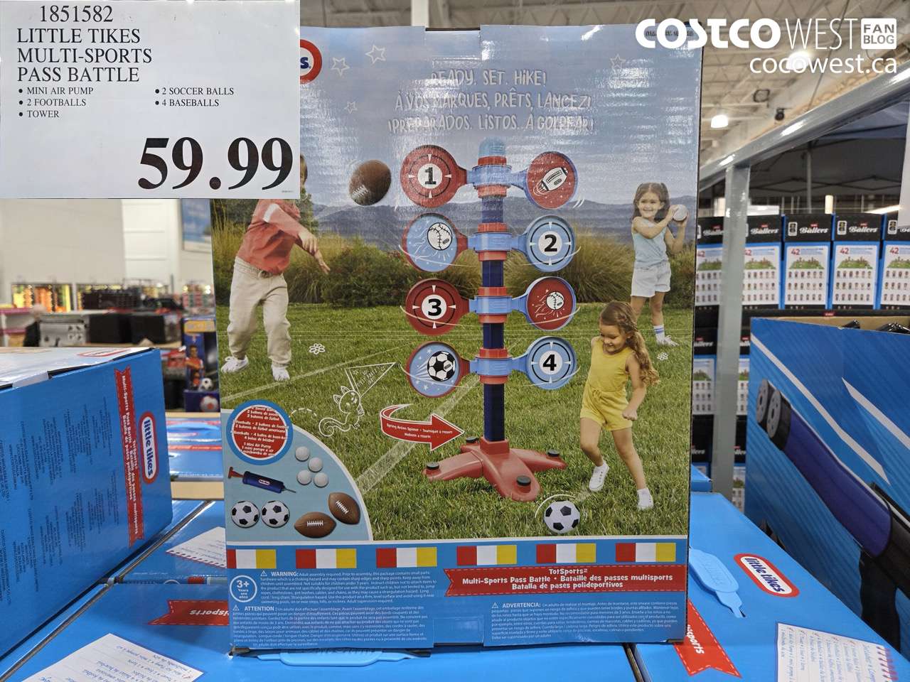 LITTLE TIKES MULTI-SPORTS PASS BATTLE