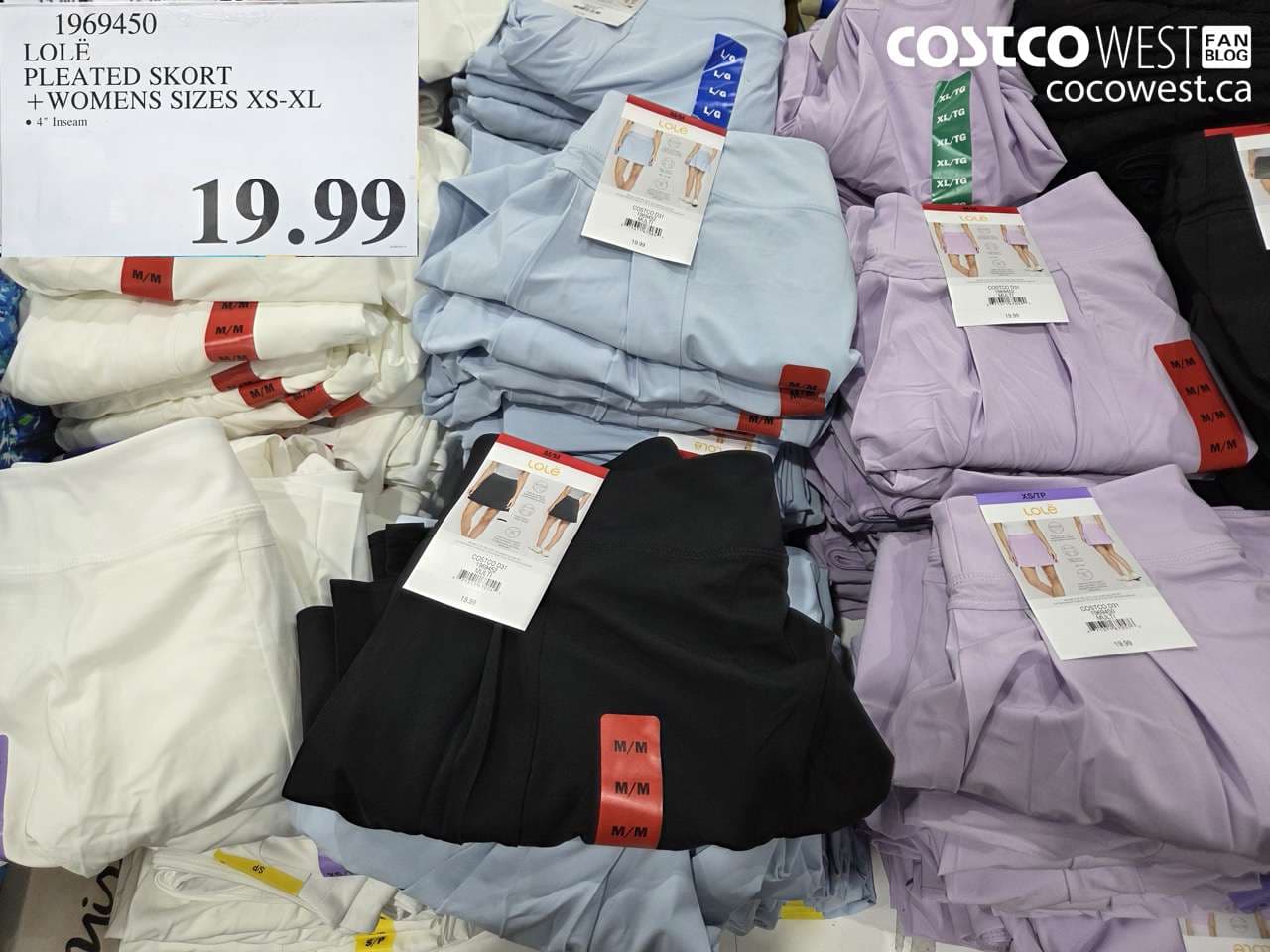 LOLË PLEATED SKORT + WOMENS SIZES XS-XL