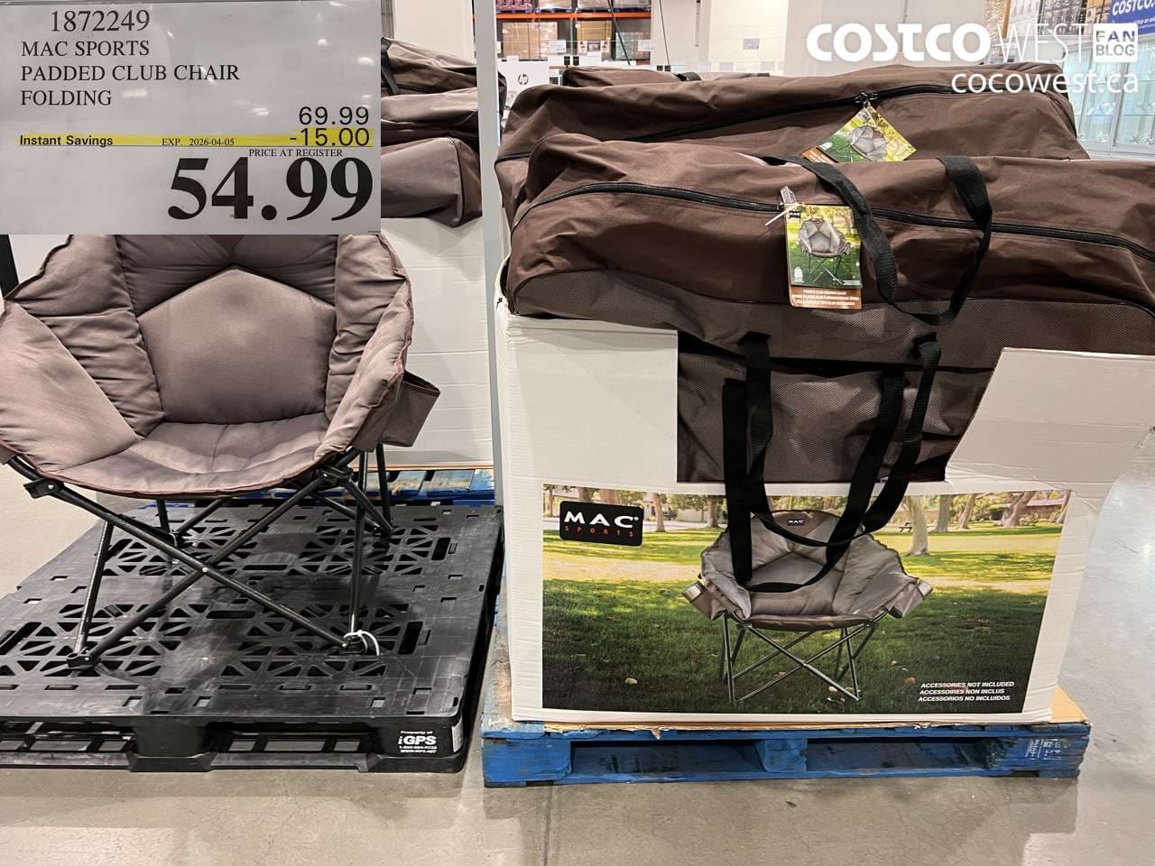 mac sports padded club chair folding