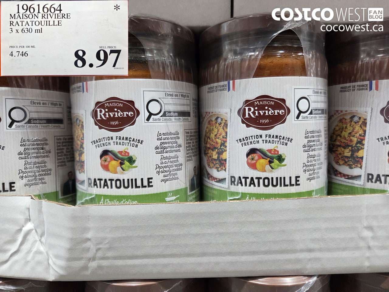 maison riviere ratatouille 3 x 630 ml