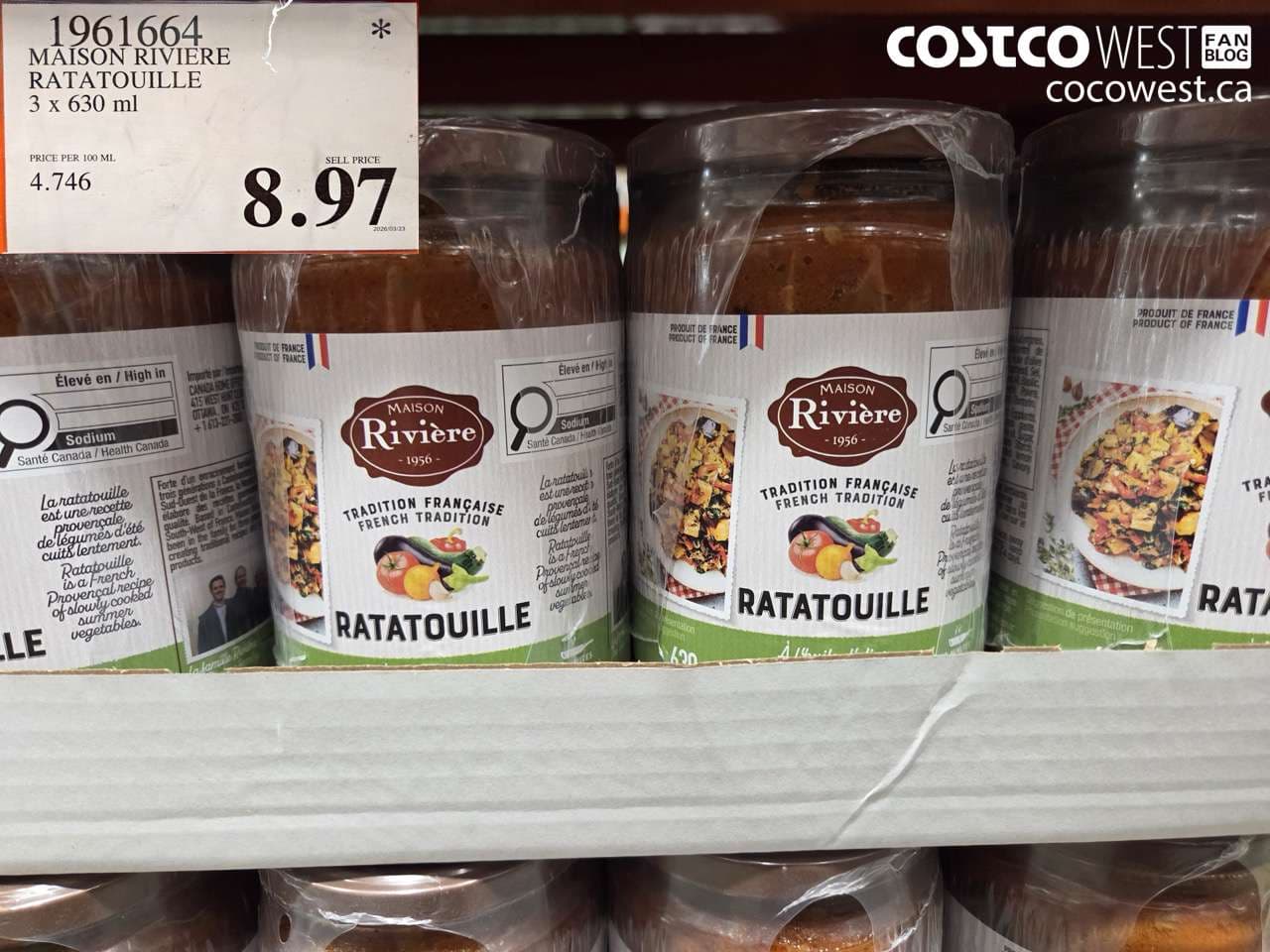 maison riviere ratatouille 3 x 630 ml