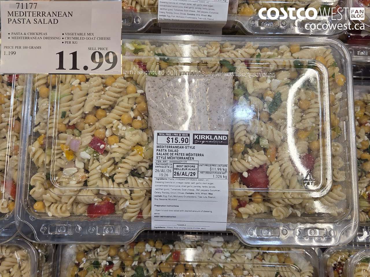 MEDITERRANEAN PASTA SALAD