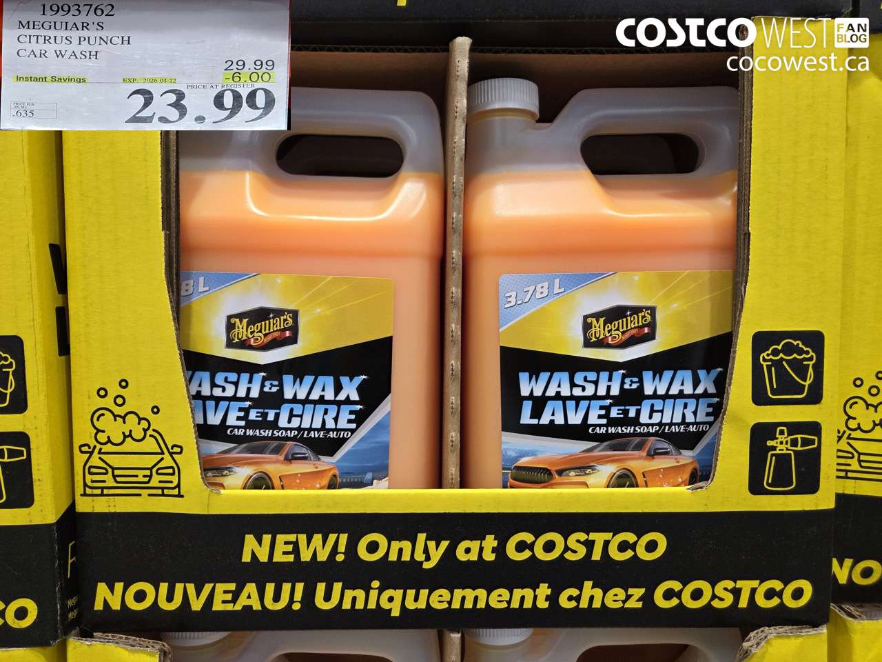 meguiars citrus punch car wash