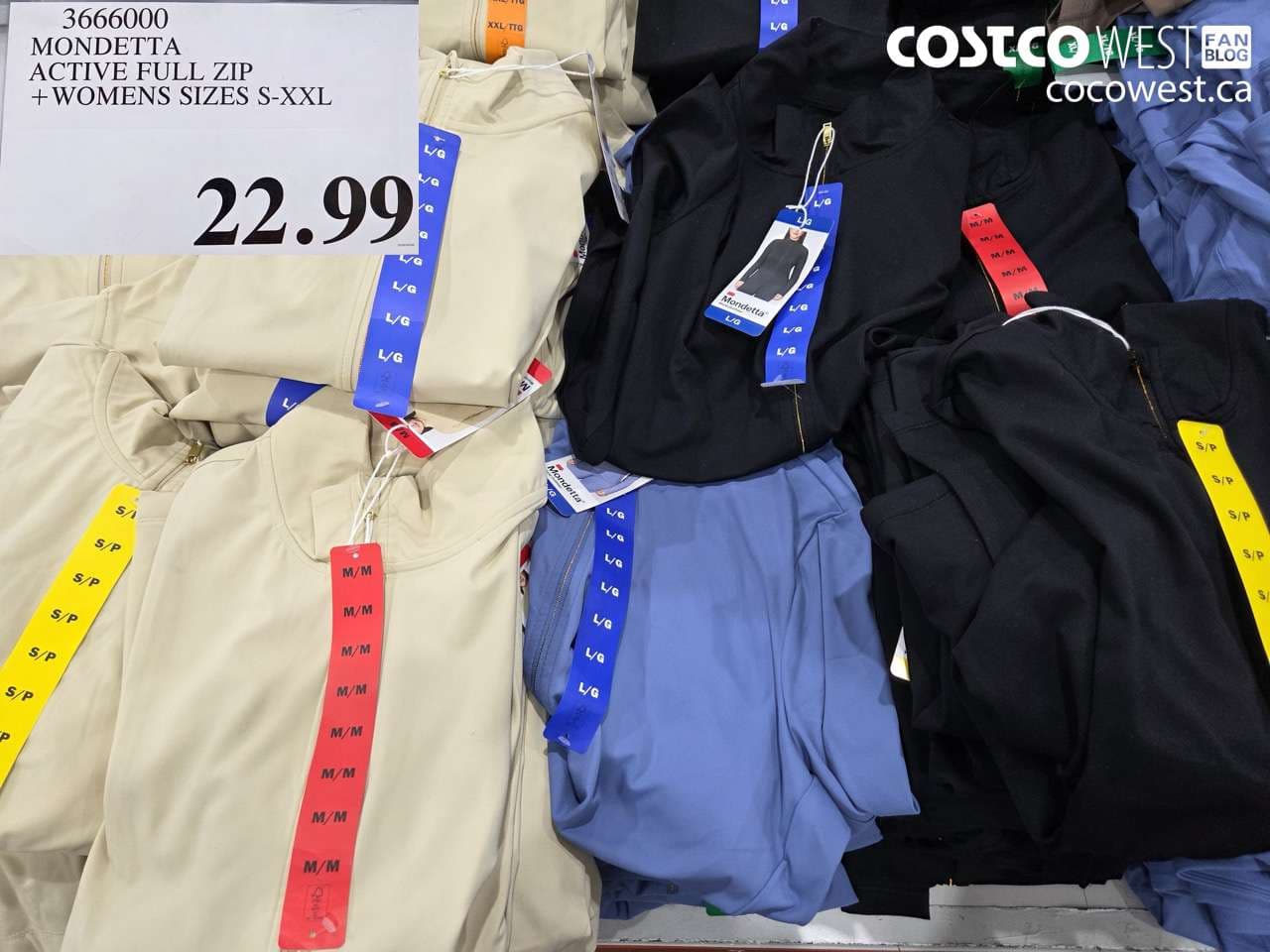 mondetta active full zip  womens sizes sxxl