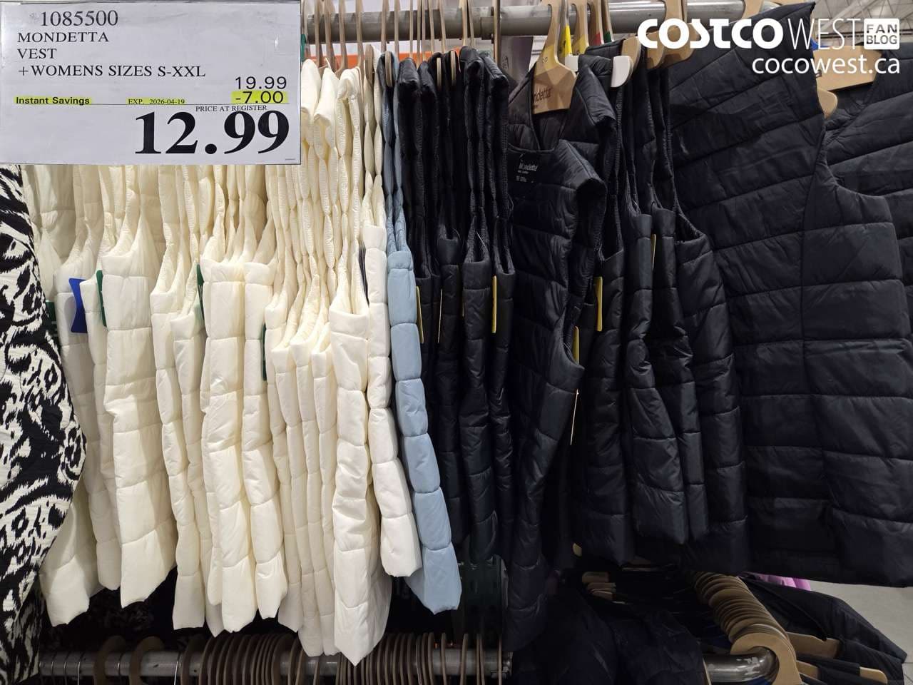 MONDETTA VEST + WOMENS SIZES S-XXL