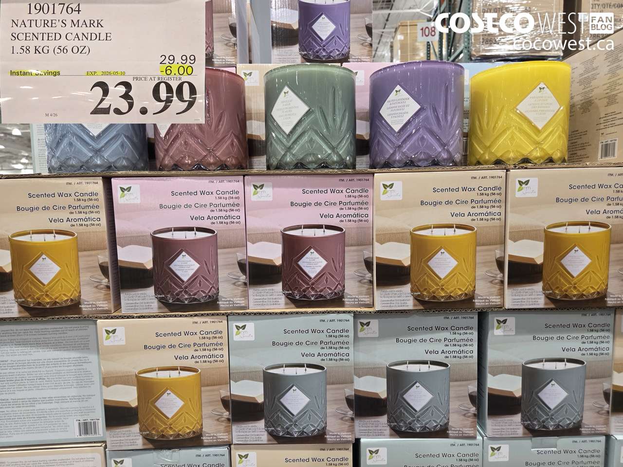 NATURE’S MARK SCENTED CANDLE 1.58 KG (56 OZ)