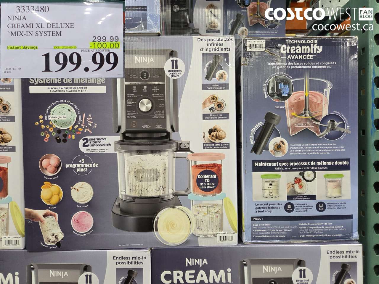 NINJA CREAMI XL DELUXE MIX-IN SYSTEM