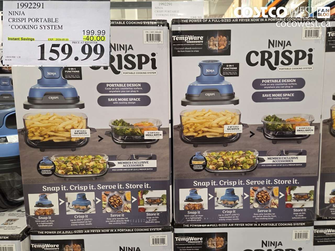 ninja crispi portable cooking system