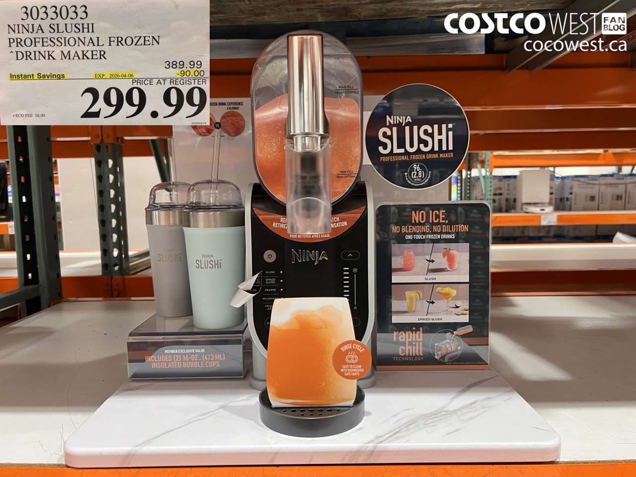 ninja slushi professional frozen drink maker
