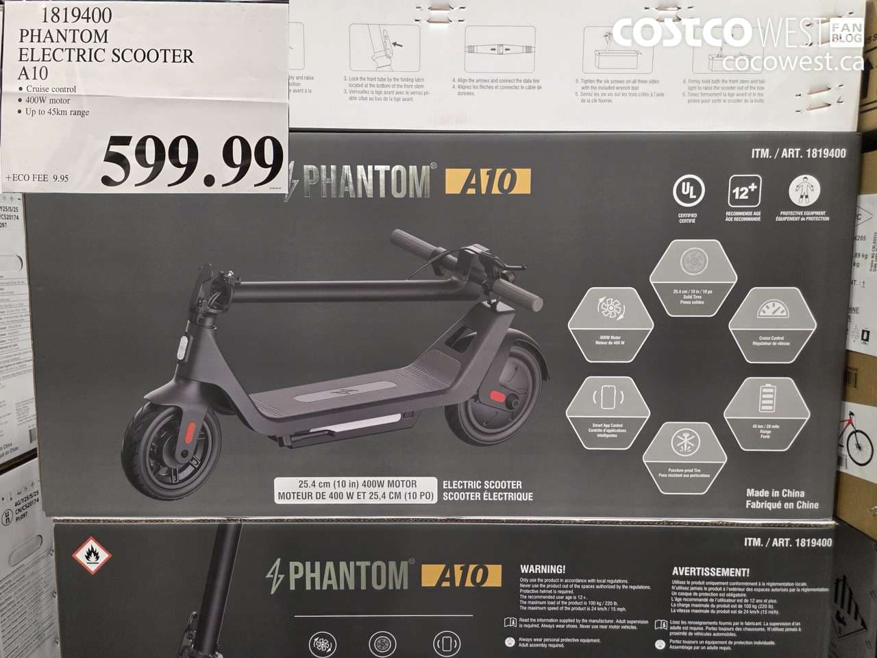 PHANTOM ELECTRIC SCOOTER A10