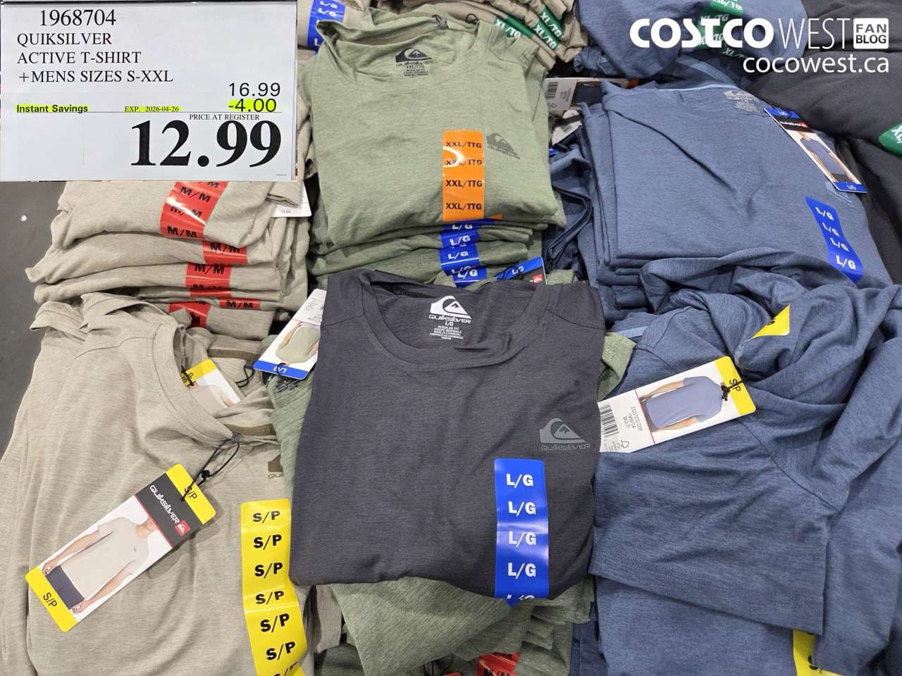 QUIKSILVER ACTIVE T-SHIRT + MENS SIZES S-XXL