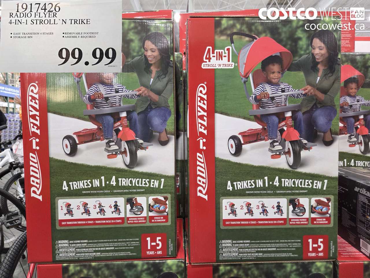 RADIO FLYER 4-IN-1 STROLL N TRIKE