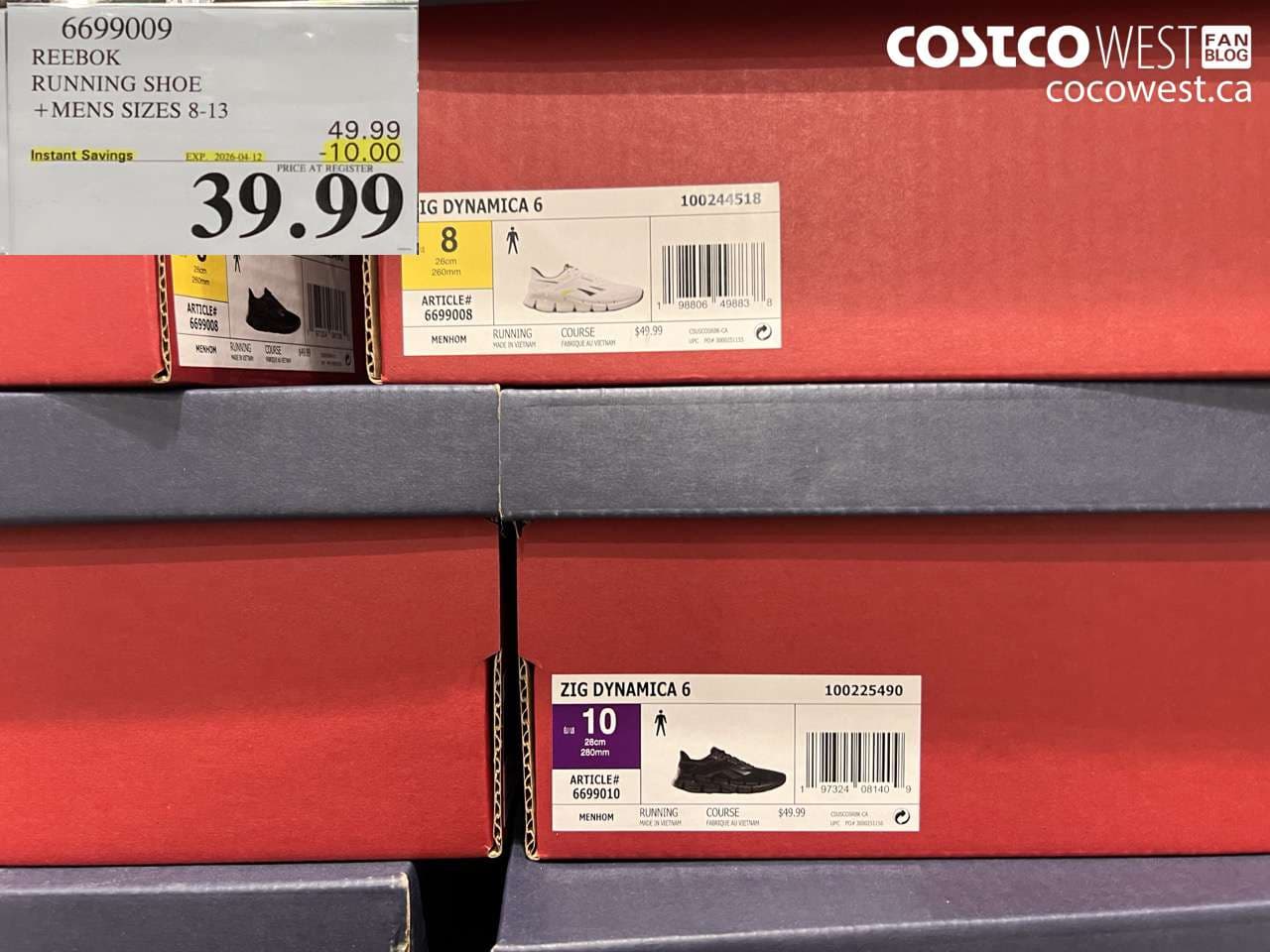 REEBOK RUNNING SHOE + MENS SIZES 8-13