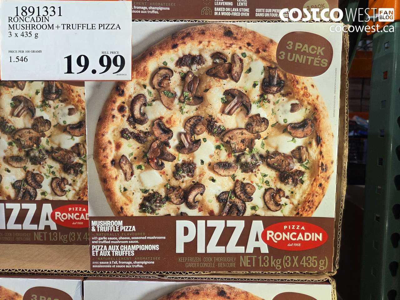 RONCADIN MUSHROOM + TRUFFLE PIZZA 3 X 435G