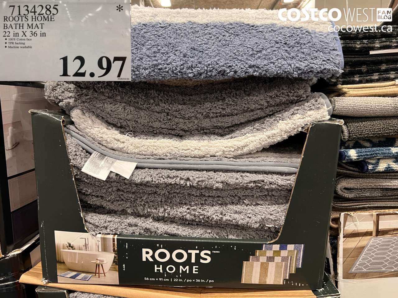 roots home bath mat 22 in x 26 in