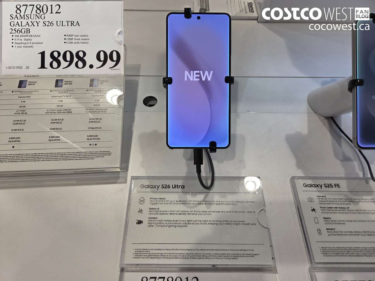 SAMSUNG GALAXY S26 ULTRA 256GB