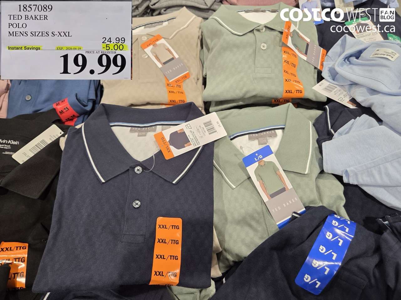 TED BAKER POLO MENS SIZES S-XXL