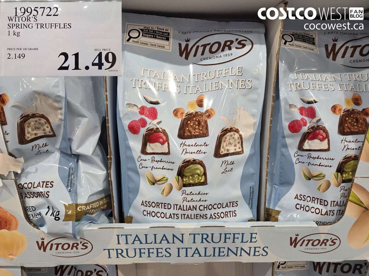 WITOR’S SPRING TRUFFLES 1 KG