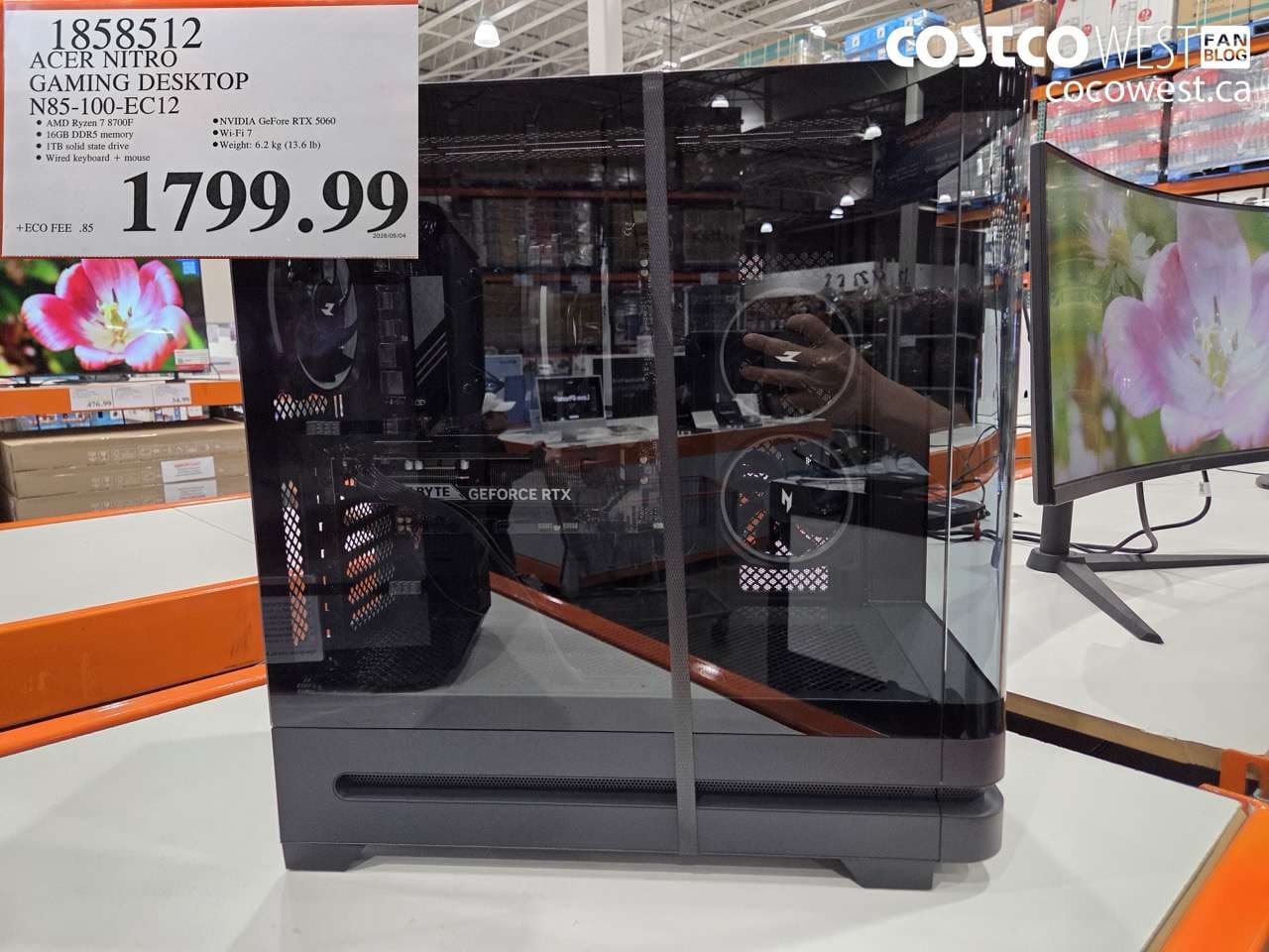 ACER NITRO GAMING DESKTOP N85-100-EC12