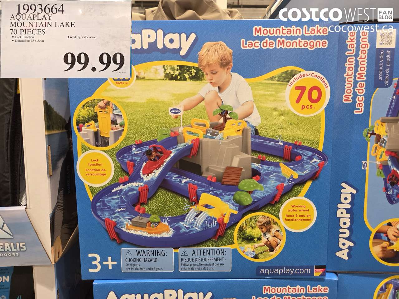 AQUAPLAY MOUNTAIN LAKE 70 PIECES