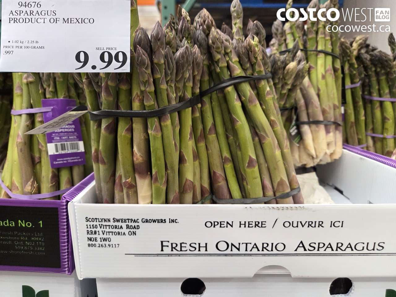 ASPARAGUS PRODUCT OF MEXICO
