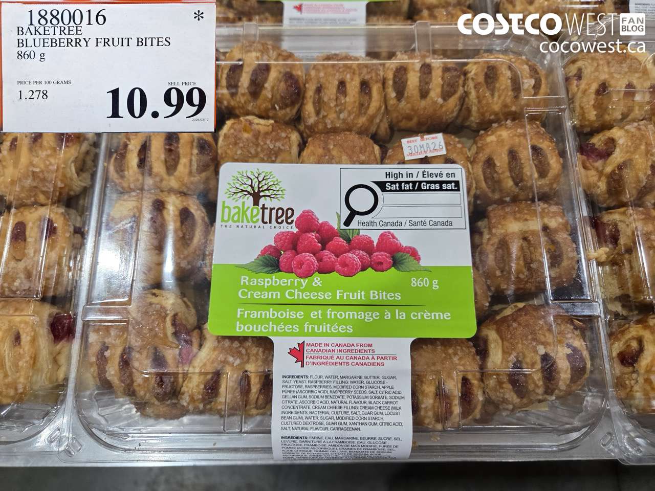 BAKETREE BLUEBERRY FRUIT BITES 860 G