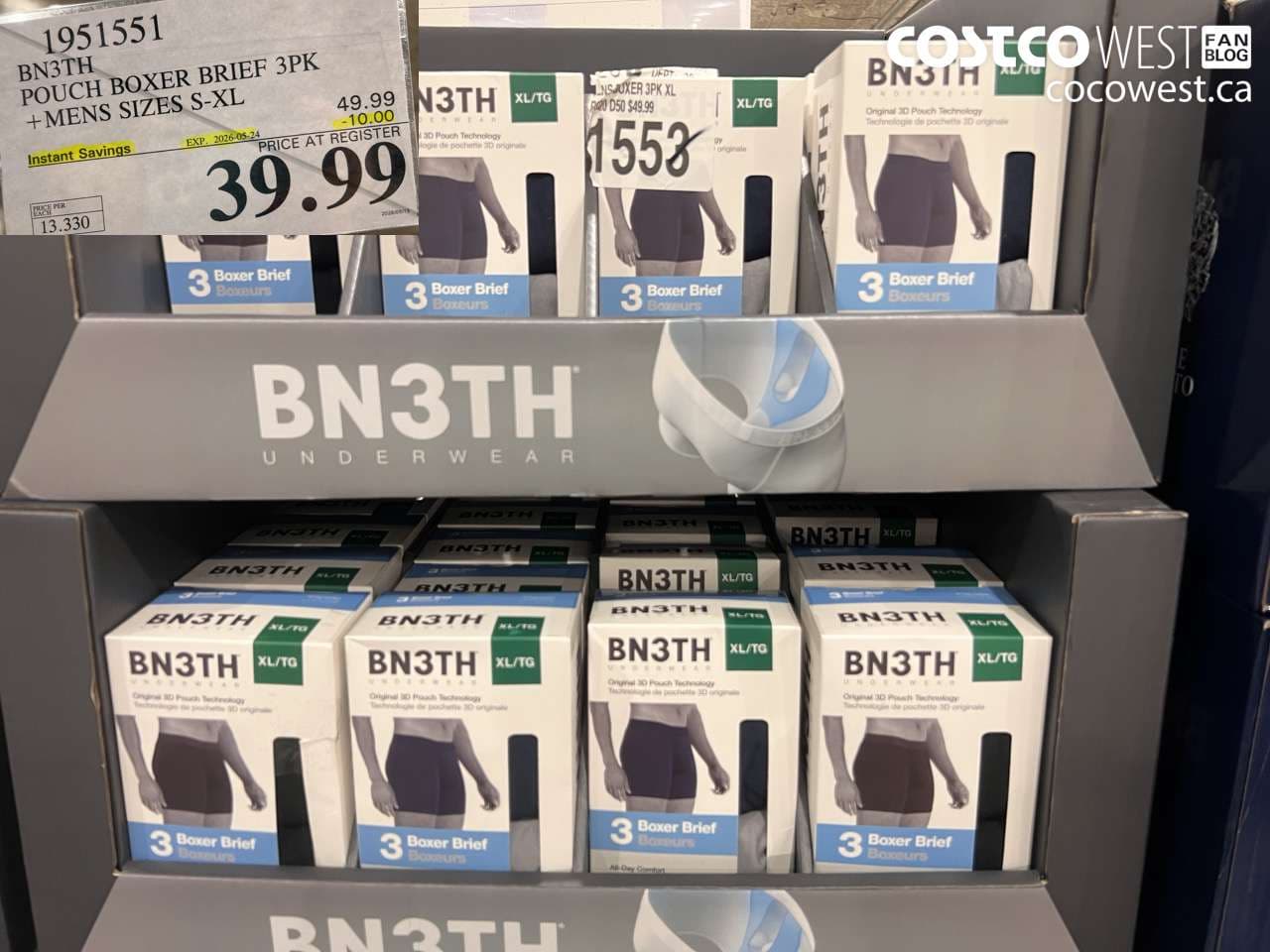 bn3th pouch boxer brief 3pk mens sizes sxl