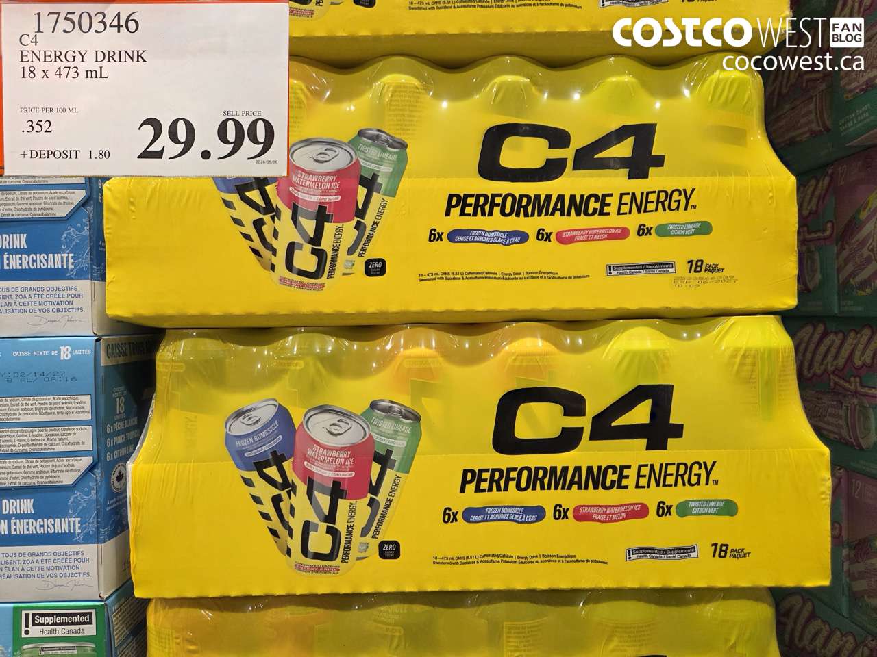 C4 ENERGY DRINK 18 X 473 ML