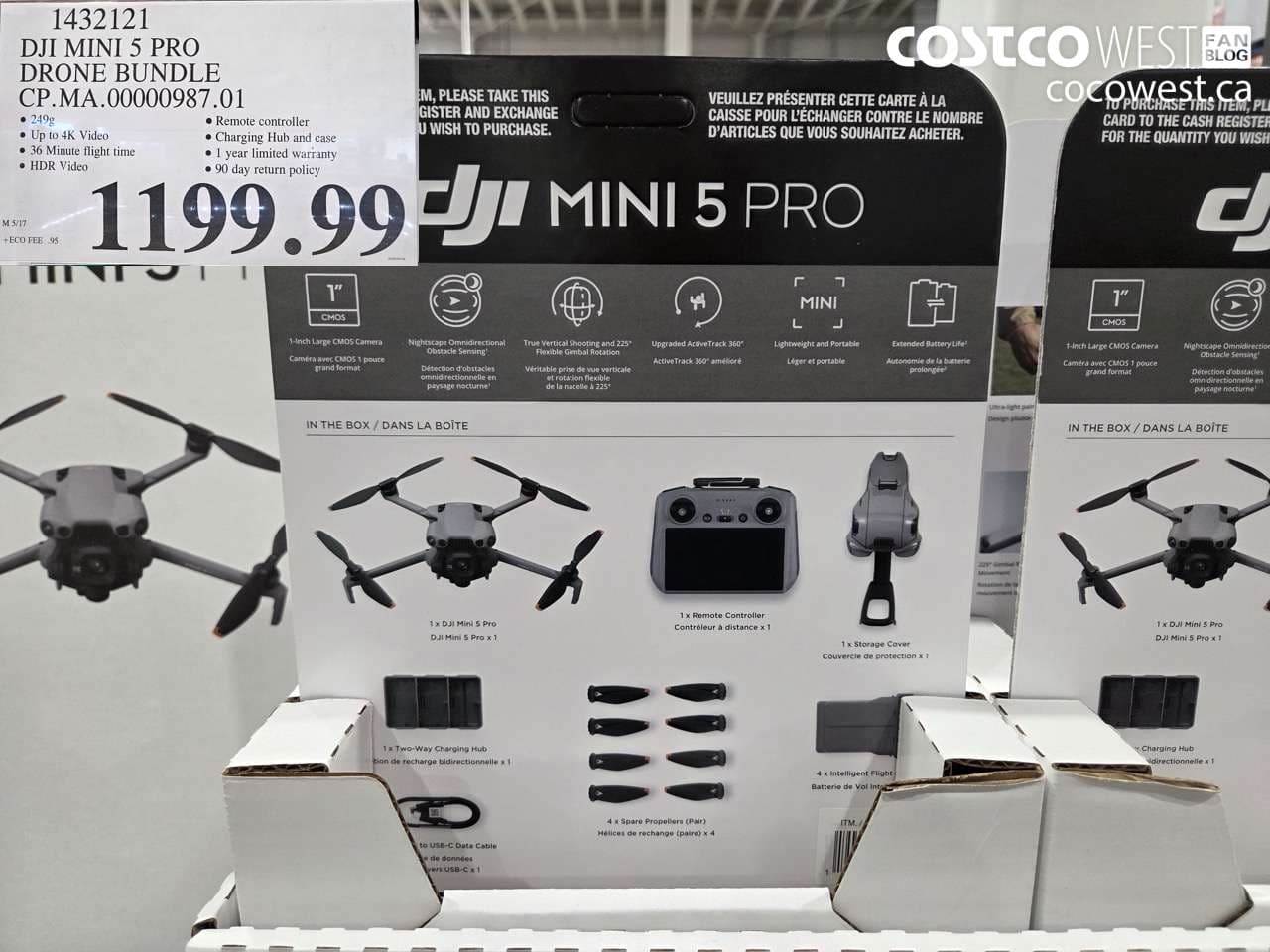 DJI MINI 5 PRO DRONE BUNDLE CP.MA.00000987.01