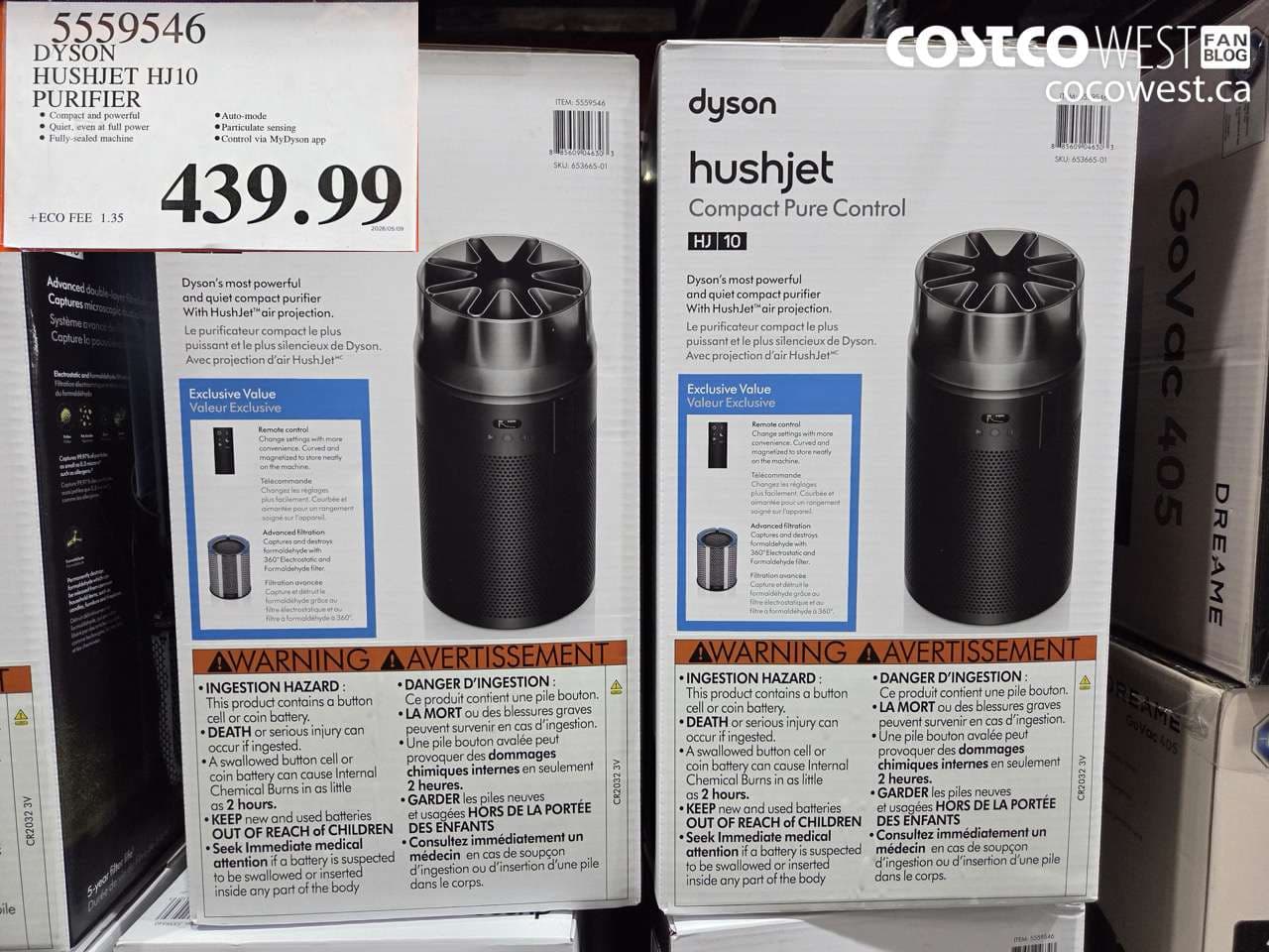 DYSON HUSHJET HJ10 PURIFIER