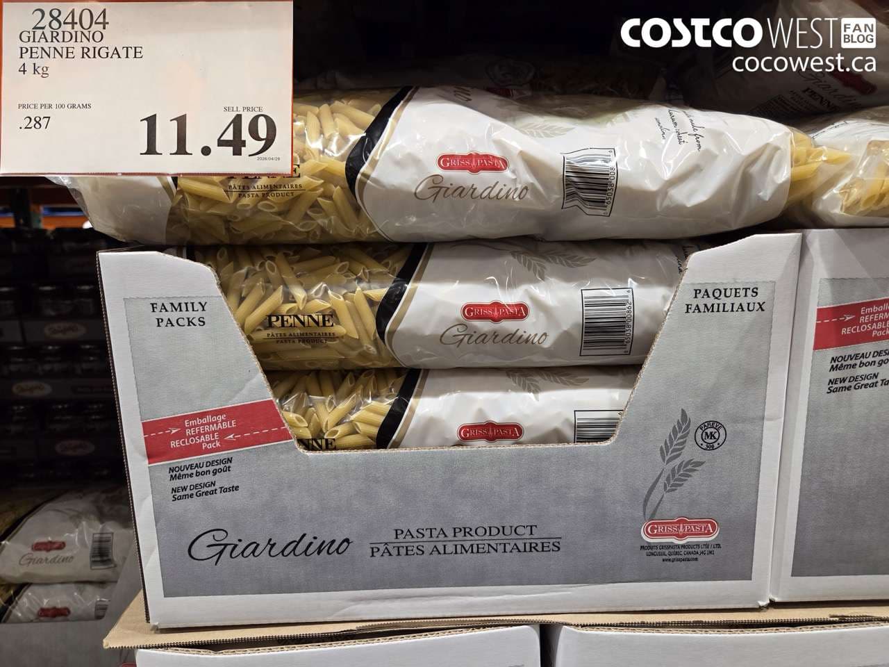 GIARDINO PENNE RIGATE 4 KG