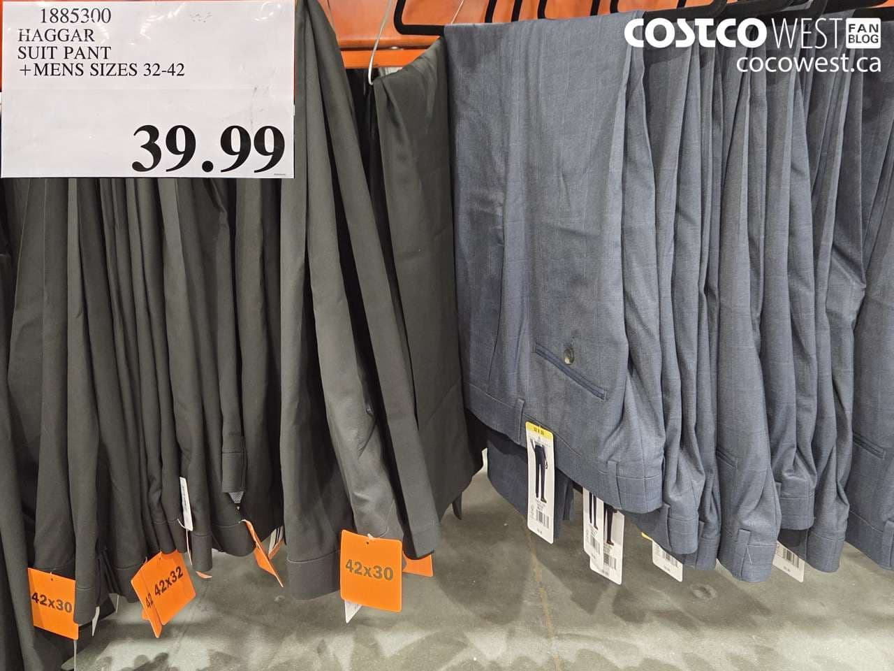 HAGGAR SUIT PANT + MENS SIZES 32-42