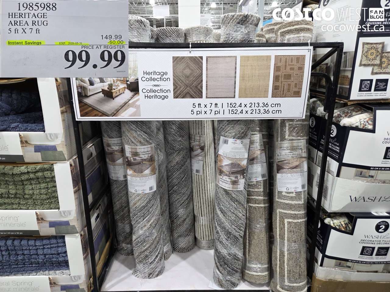 HERITAGE AREA RUG 5 FT X 7 FT