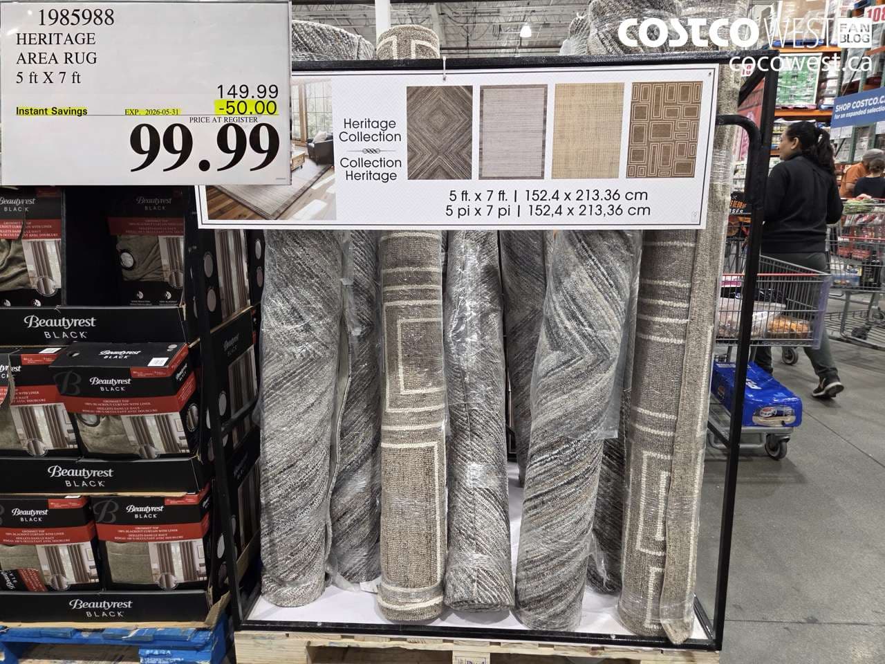 heritage area rug 5 ft x 7 ft
