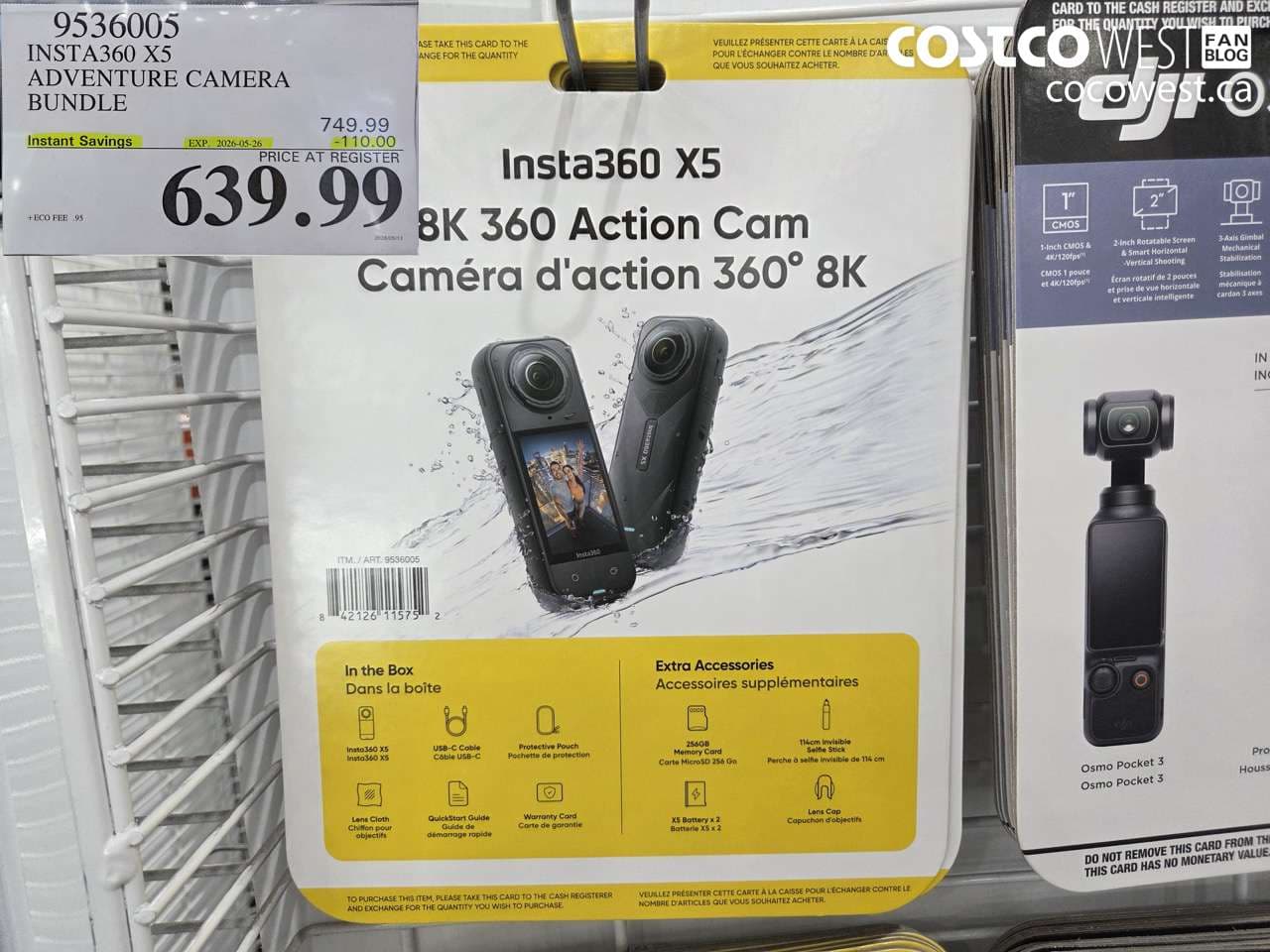insta360 x5 adventure camera bundle