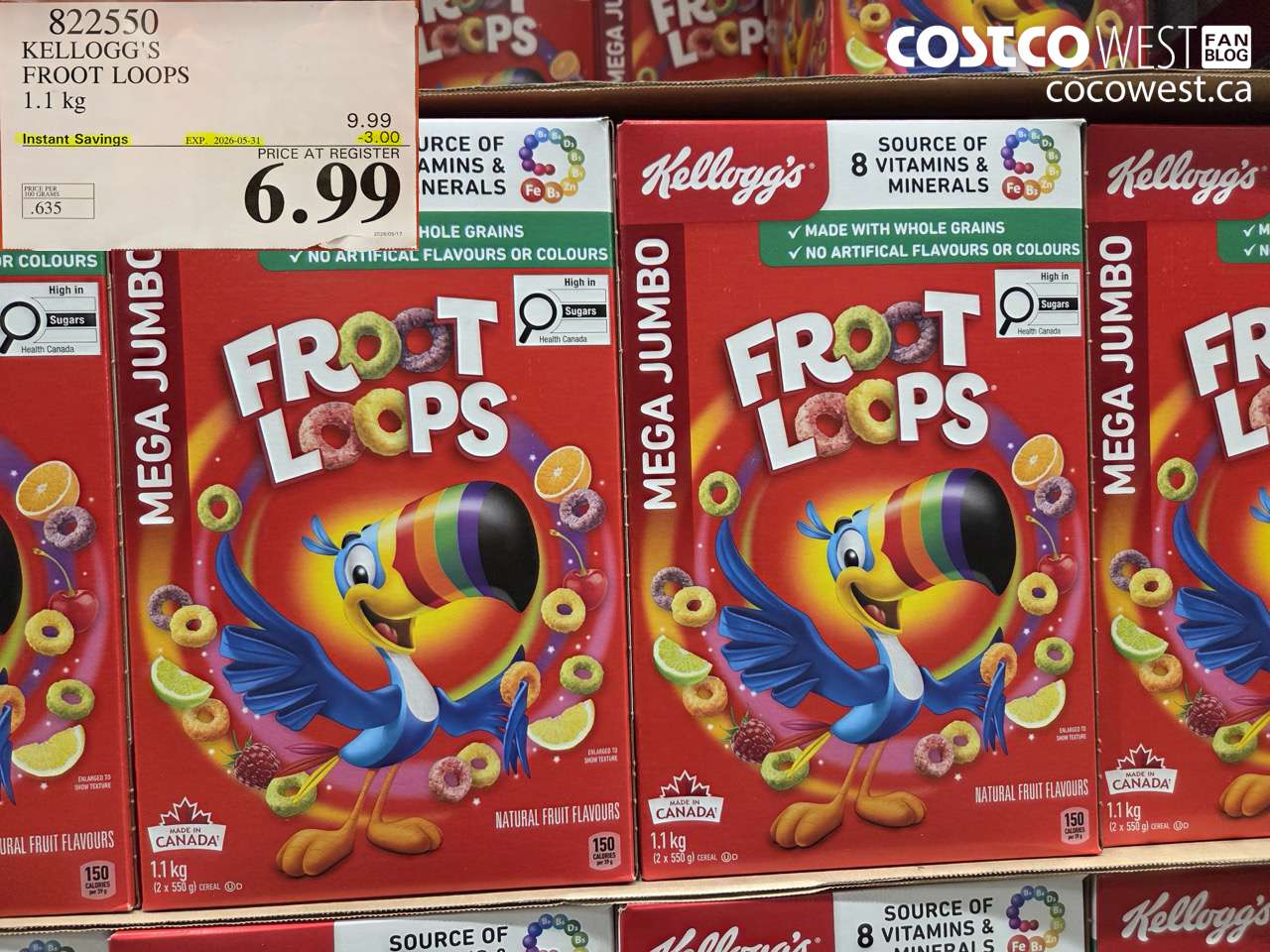 KELLOGG’S FROOT LOOPS 1.1 KG
