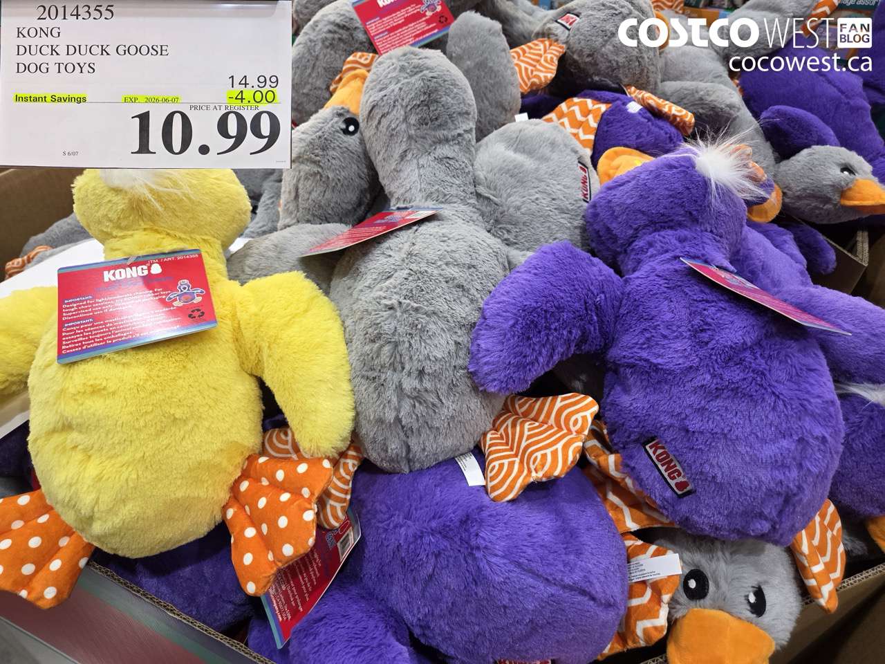 KONG DUCK DUCK GOOSE DOG TOYS