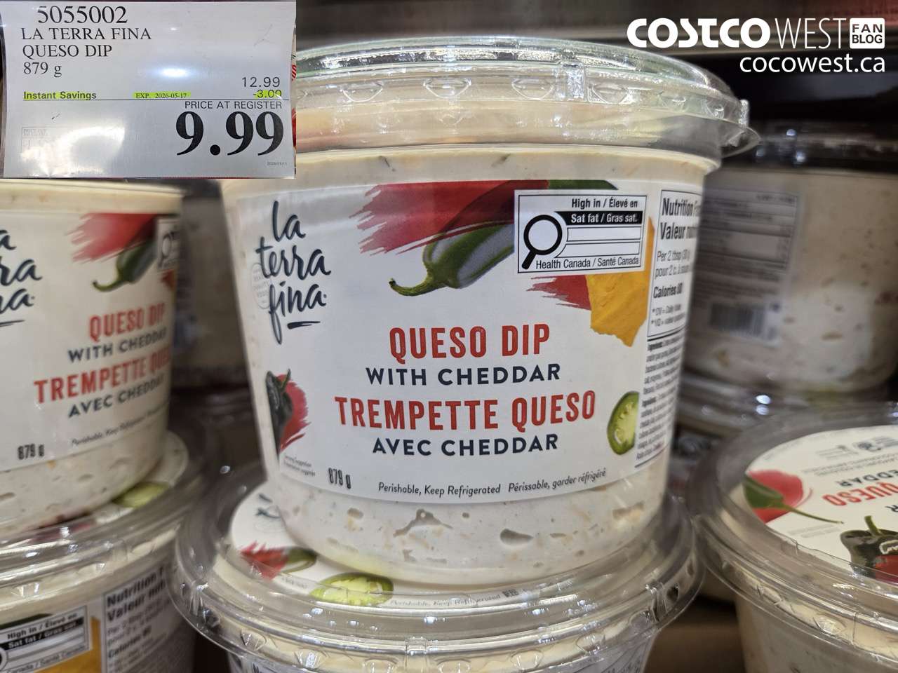 LA TERRA FINA QUESO DIP 879 G