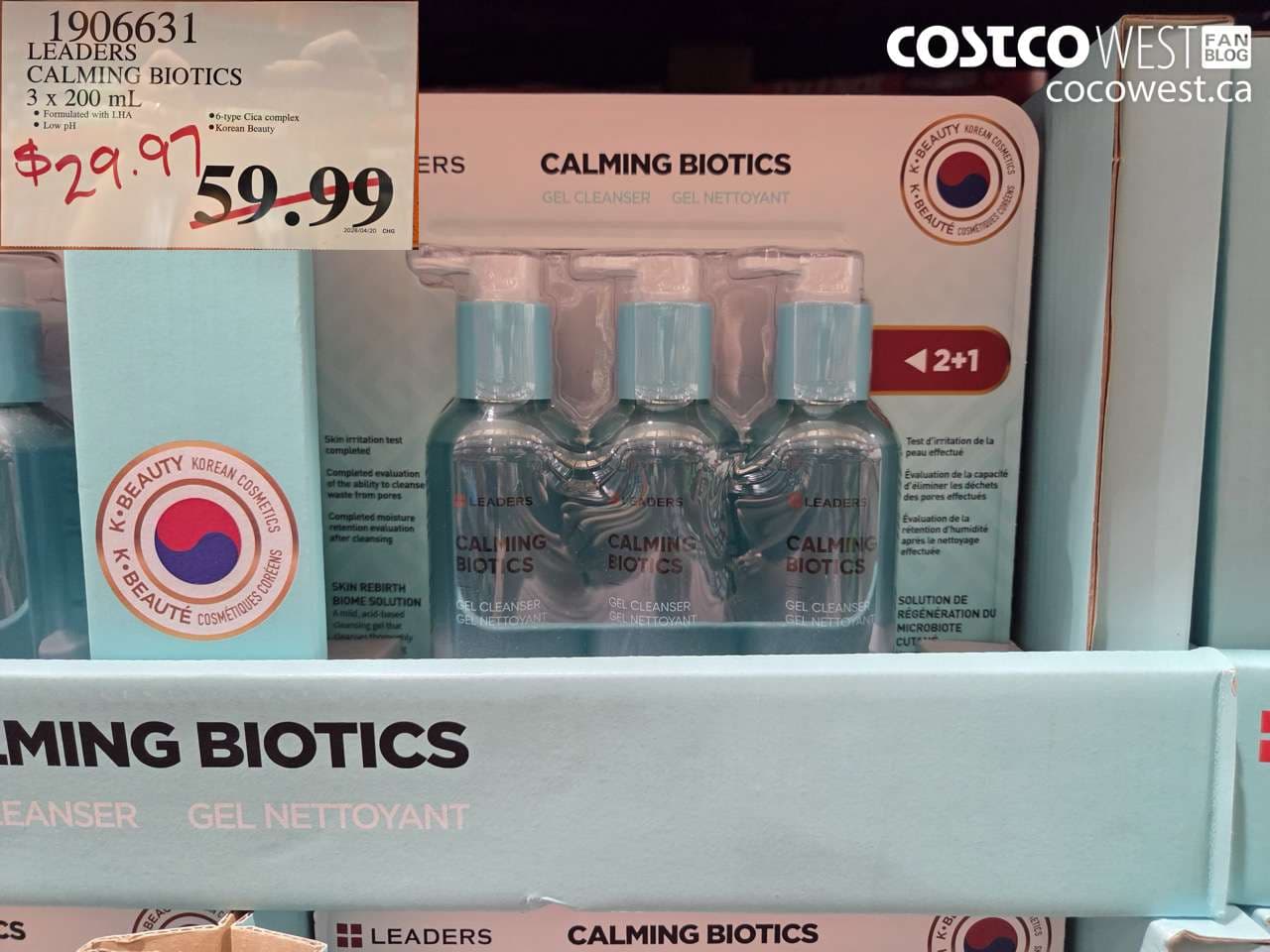 LEADERS CALMING BIOTICS 3 x 200 mL