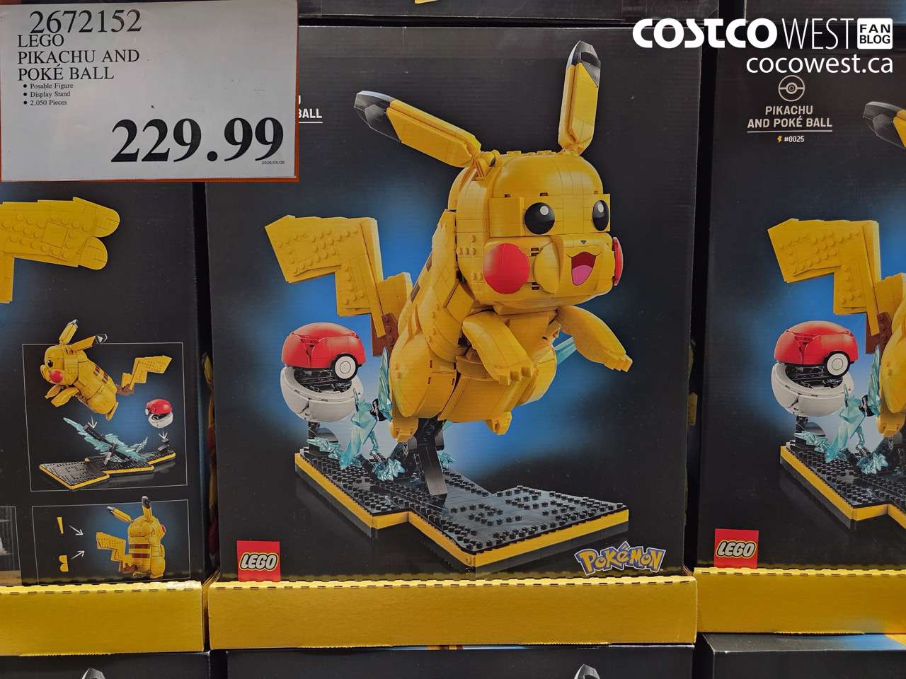 LEGO PIKACHU AND POKÉ BALL