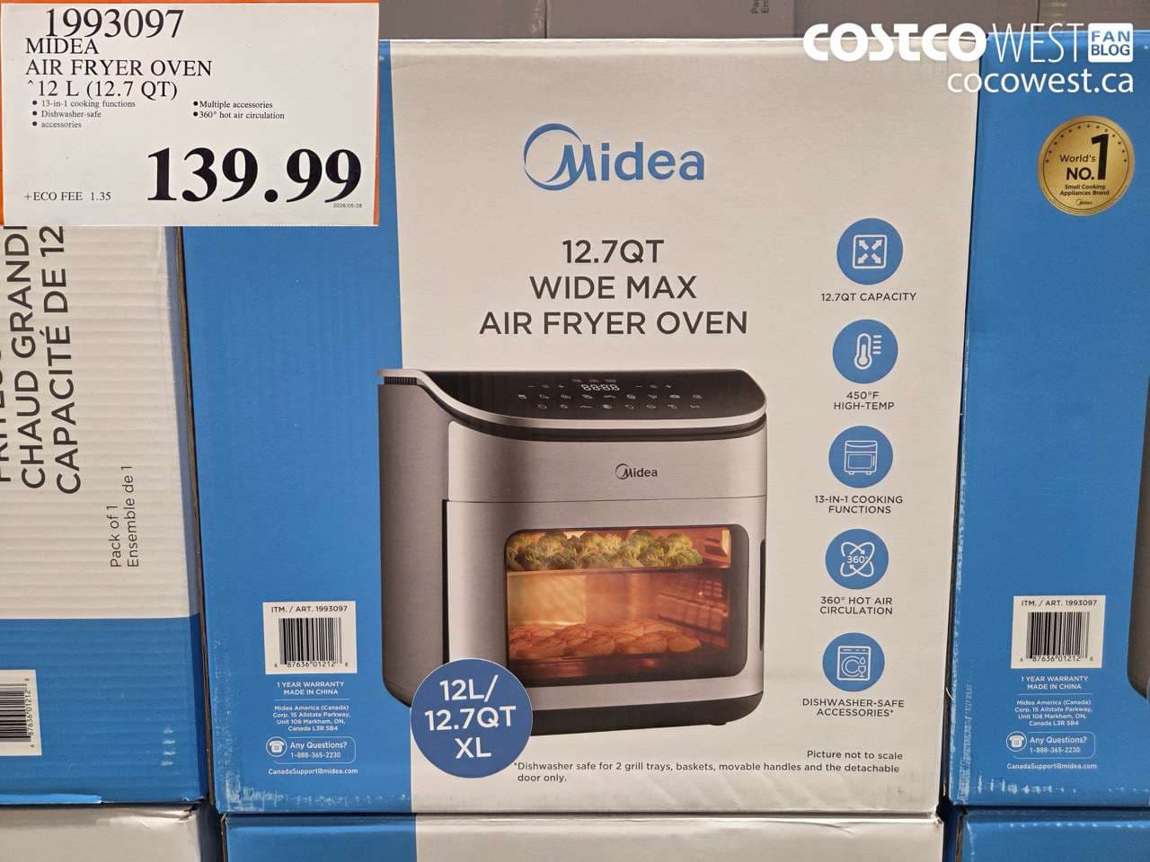 MIDEA AIR FRYER OVEN 12 L (12.7 QT)