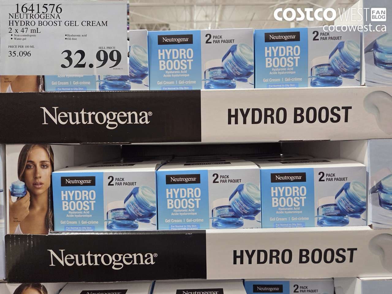 NEUTROGENA HYDRO BOOST GEL CREAM 2 X 47 ML